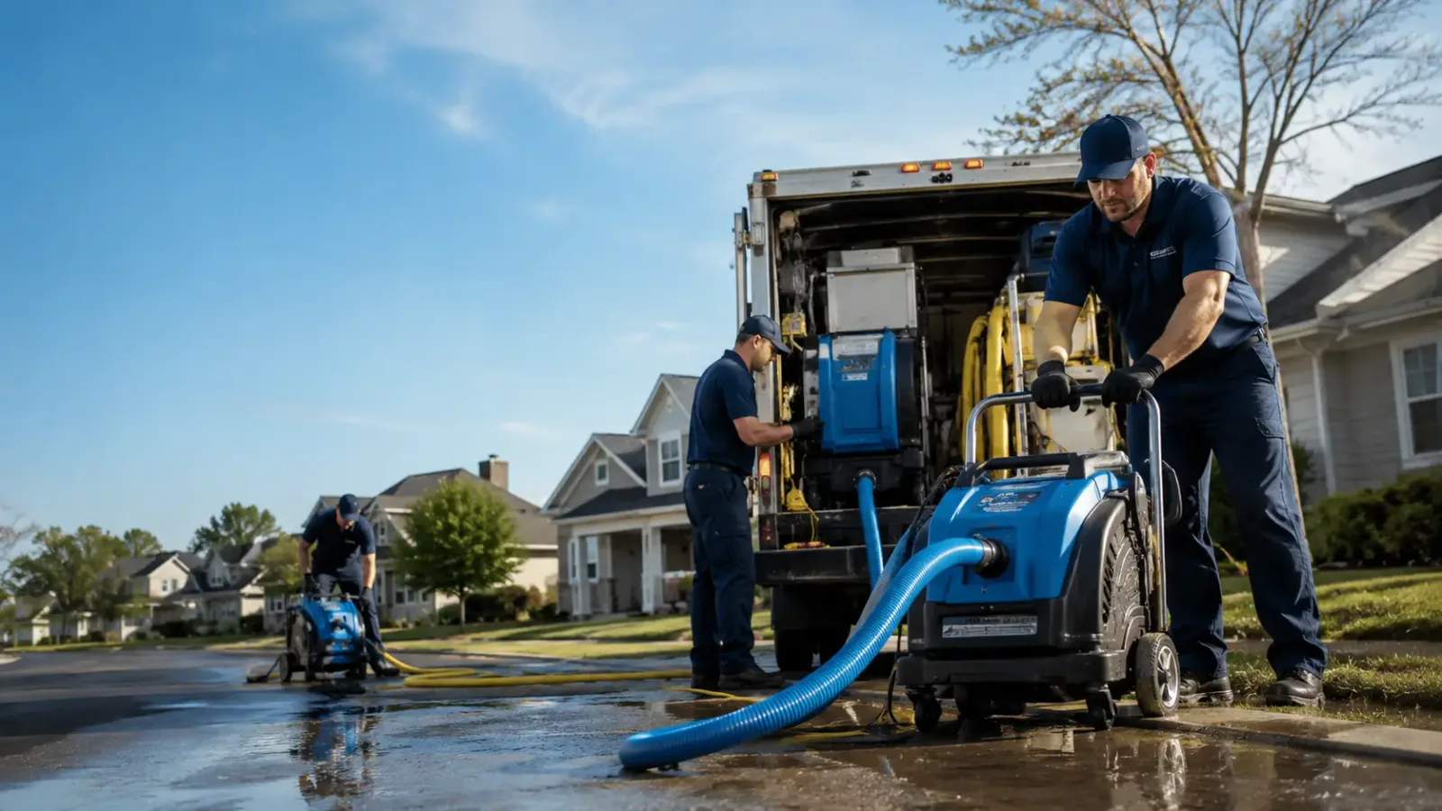 Flood Damage Cleanup in San Fidel, NM